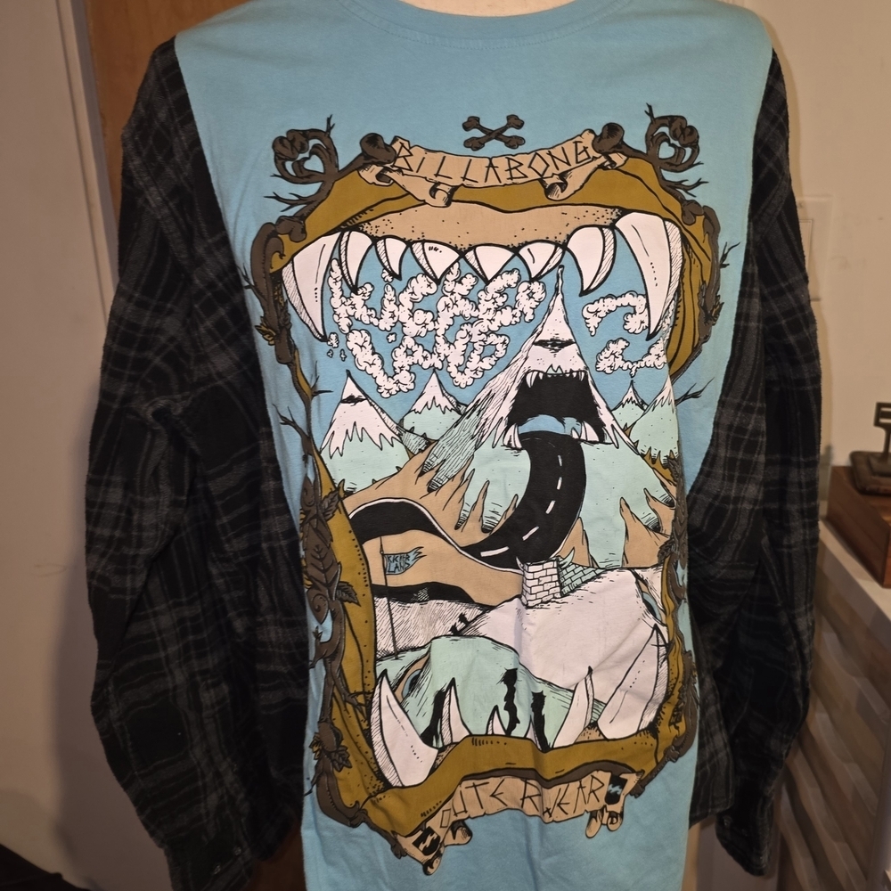 Billabong/Repurpose Graphic Long Sleeve Shirt - Picture 2 of 5